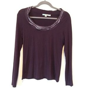 Boden Tee with Ruffle Hem